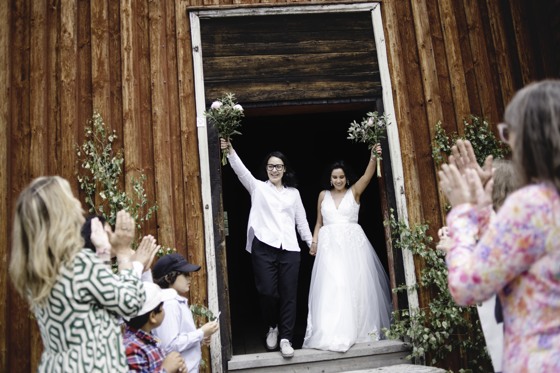 Wedding in Seglora church